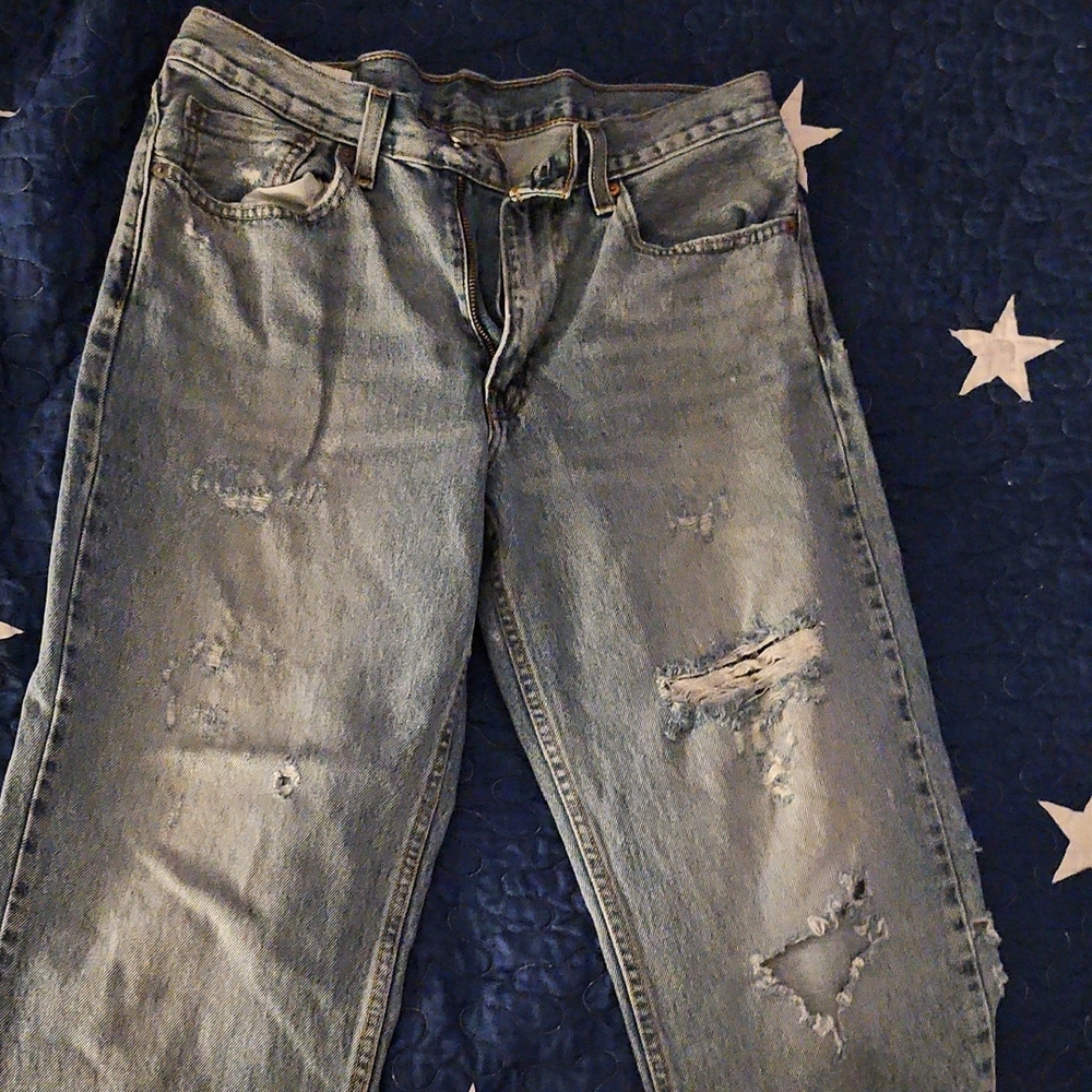 Signature by Levi Strauss Gray Straight Jeans